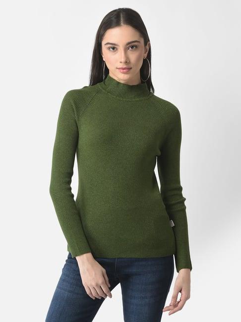 crimsoune club green sweater