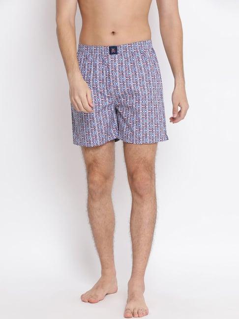 crimsoune club grey cotton regular fit printed boxers