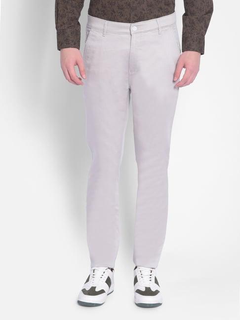 crimsoune club grey slim fit trousers