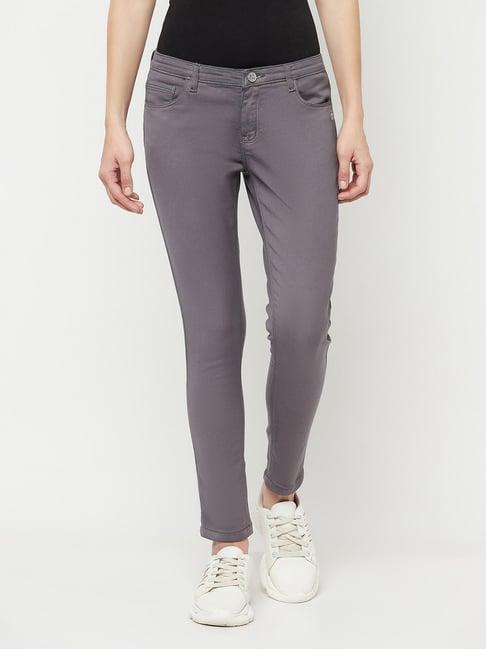 crimsoune club grey super skinny fit mid rise jeans