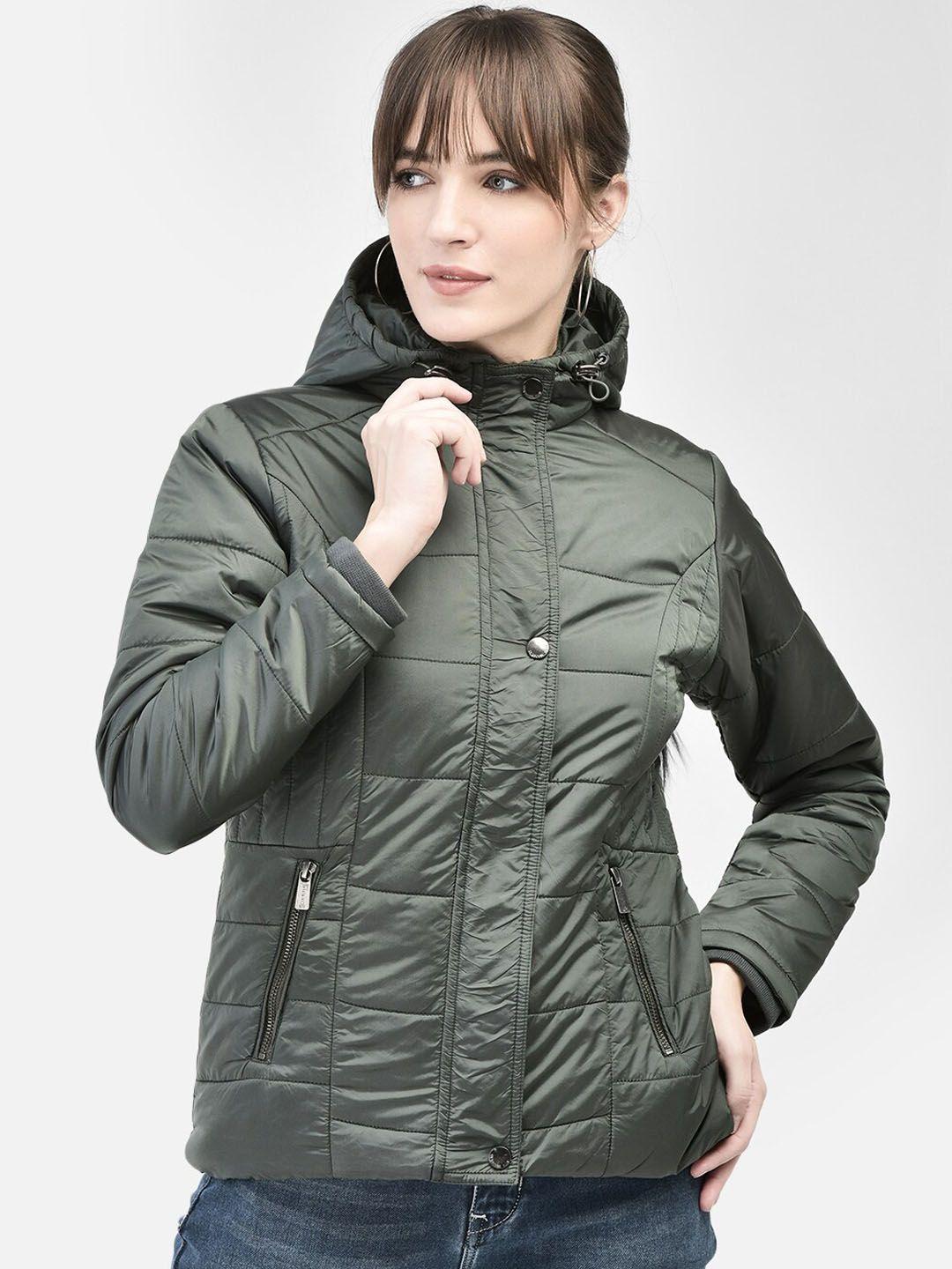 crimsoune club hooded padded jacket