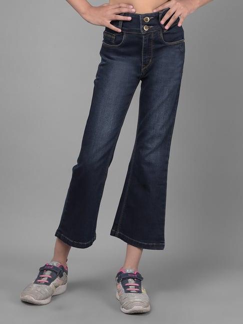 crimsoune club kids navy solid jeans