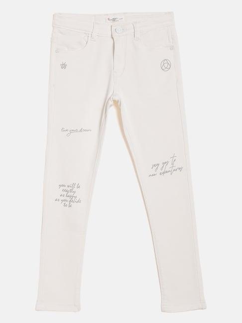 crimsoune club kids off white regular fit jeans