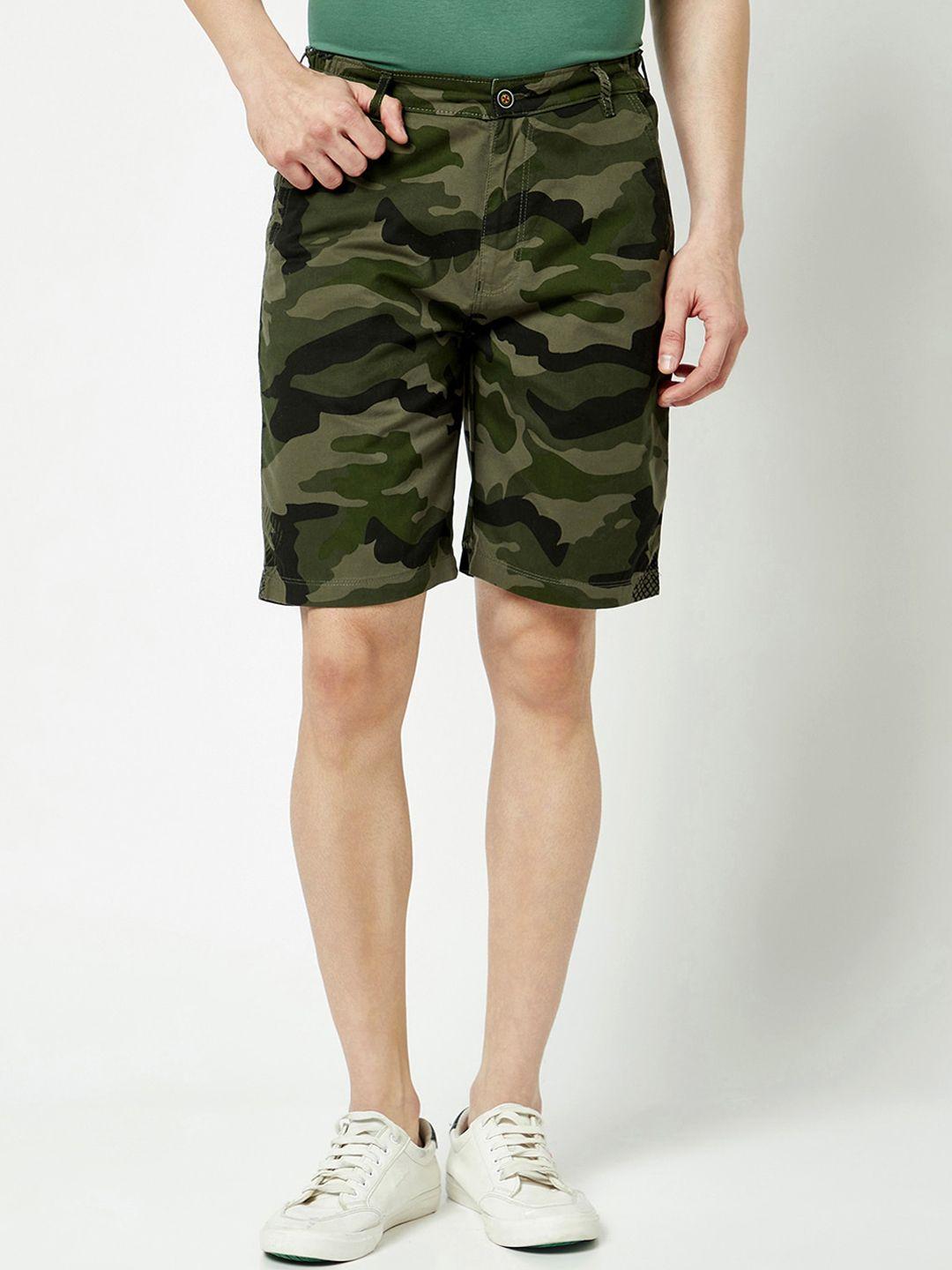 crimsoune club men camouflage printed shorts