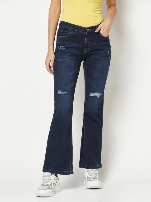 crimsoune club navy mid rise jeans