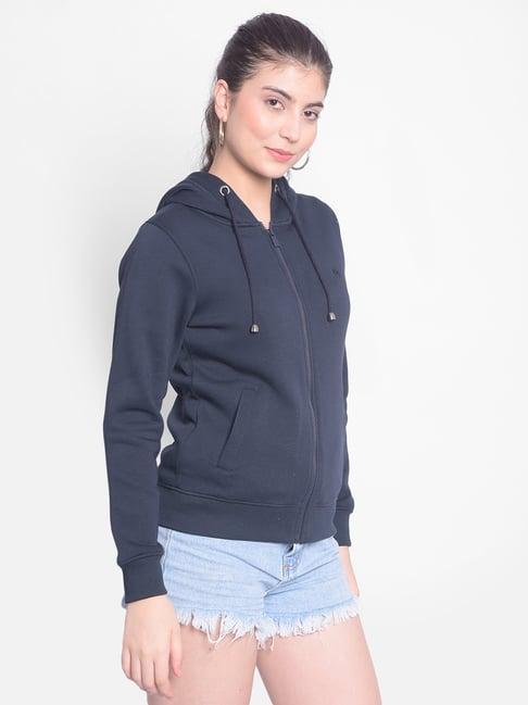 crimsoune club navy slim fit hoodie