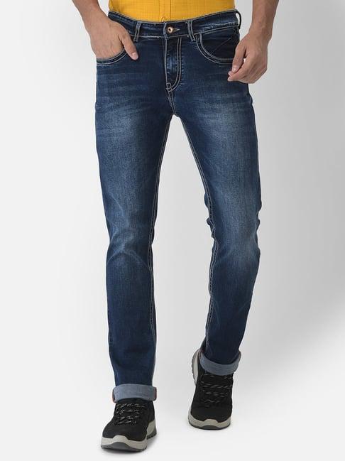 crimsoune club navy slim fit jeans