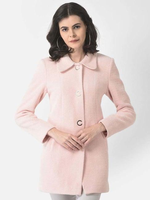 crimsoune club pink over coat