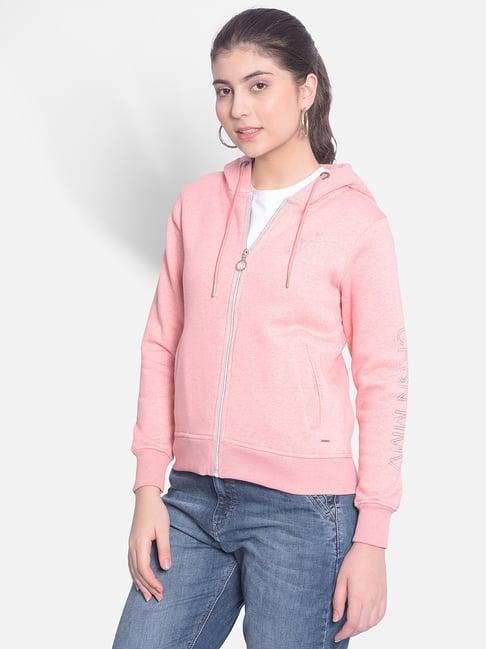 crimsoune club pink slim fit hoodie