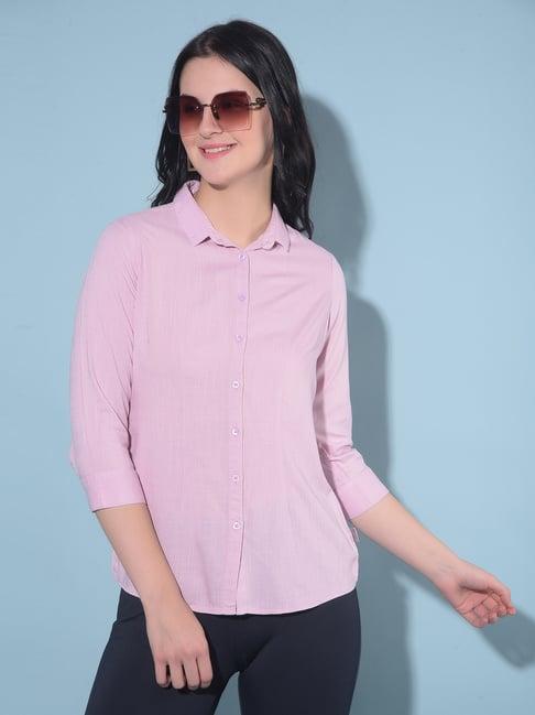 crimsoune club pink slim fit shirt