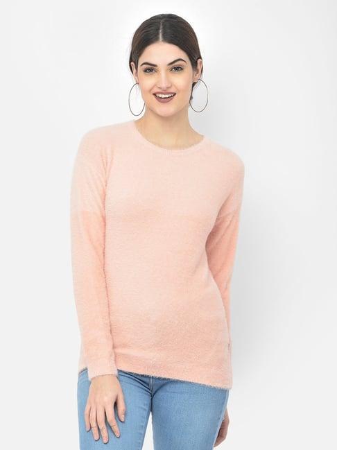 crimsoune club pink slim fit sweater