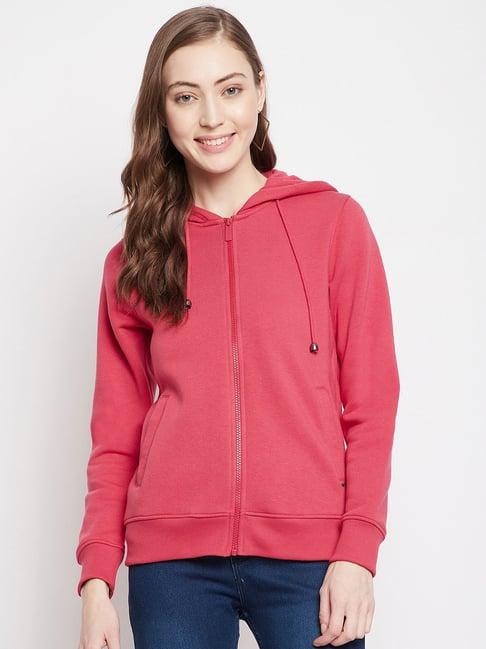 crimsoune club pink slim fit sweatshirt