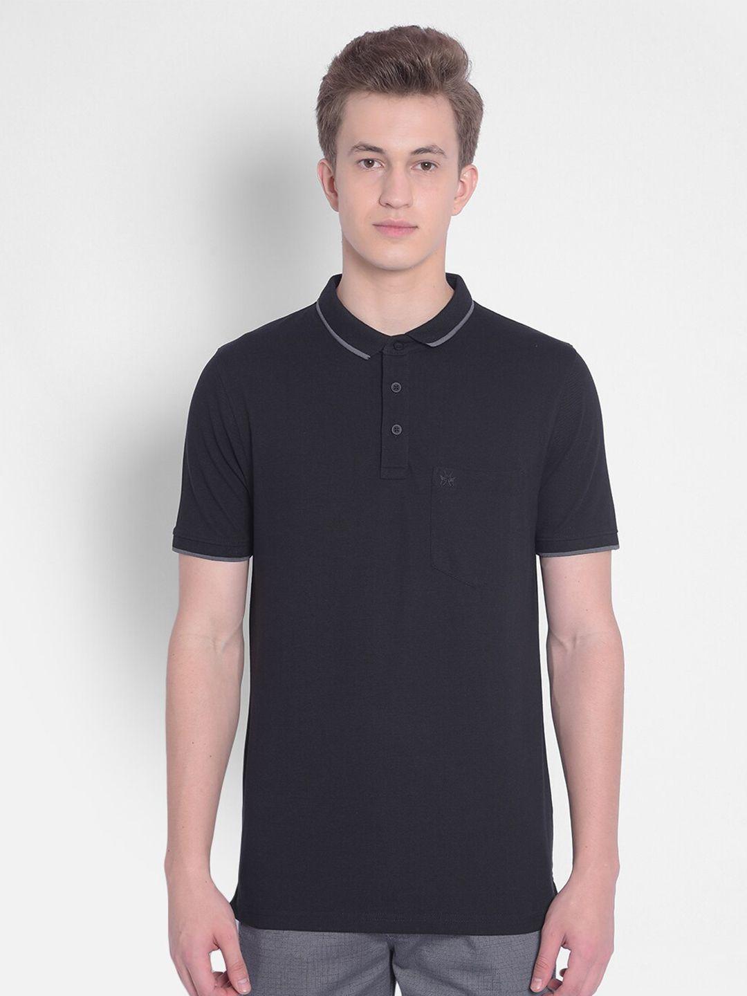 crimsoune club polo collar slim fit t-shirt