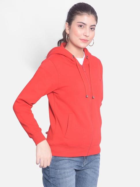 crimsoune club red slim fit hoodie