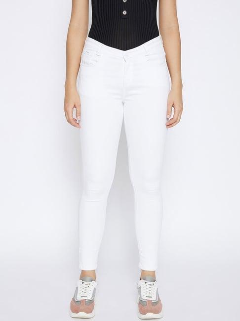 crimsoune club white super skinny fit jeans