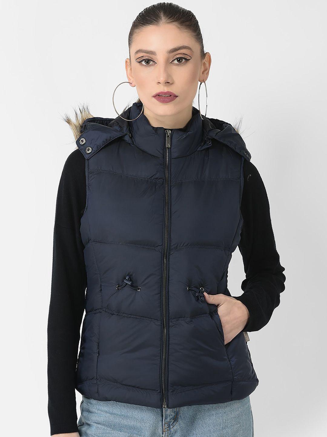 crimsoune club women hooded padded jacket