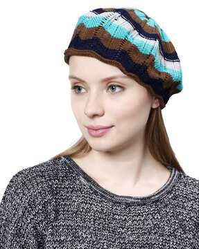 crochet knitted berets cap