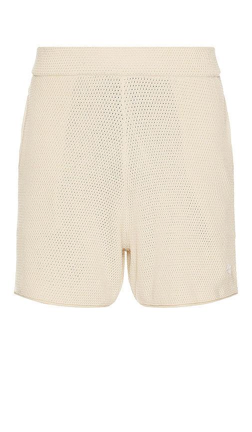 crochet mesh shorts