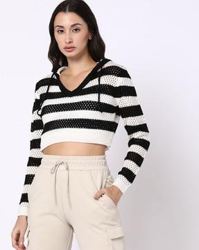crochet relaxed fit pullover