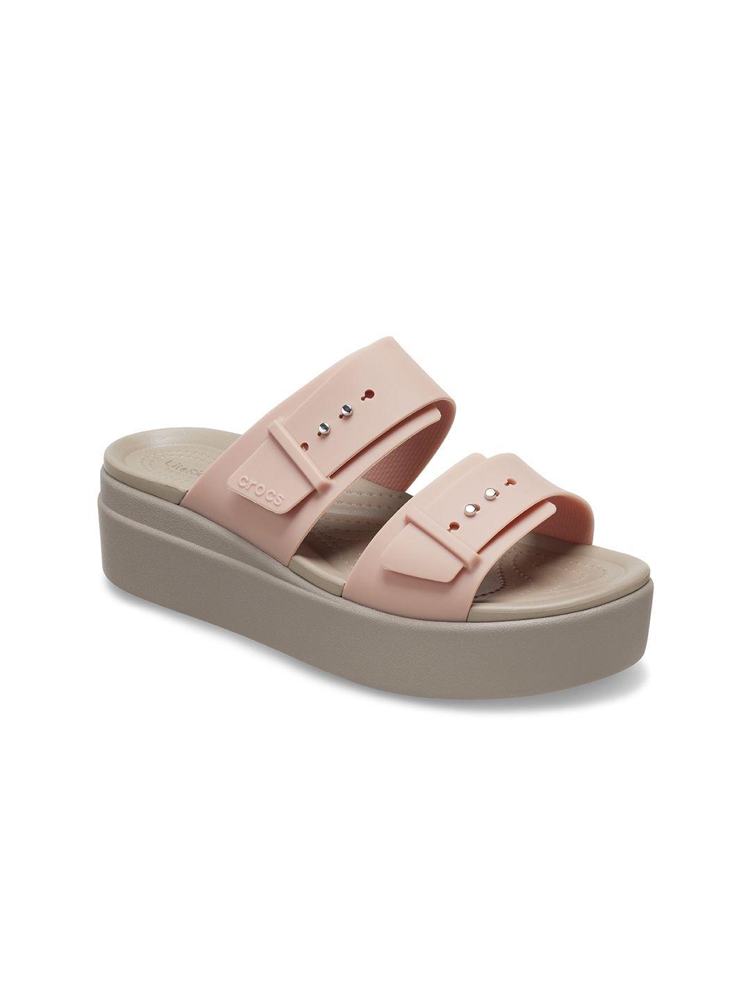 crocs-two-strap-flatform-heels-with-buckles