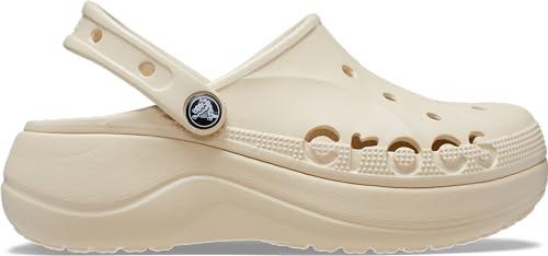 crocs baya platform clog winwhiwinter white(208186-11s-w11) uk size 9