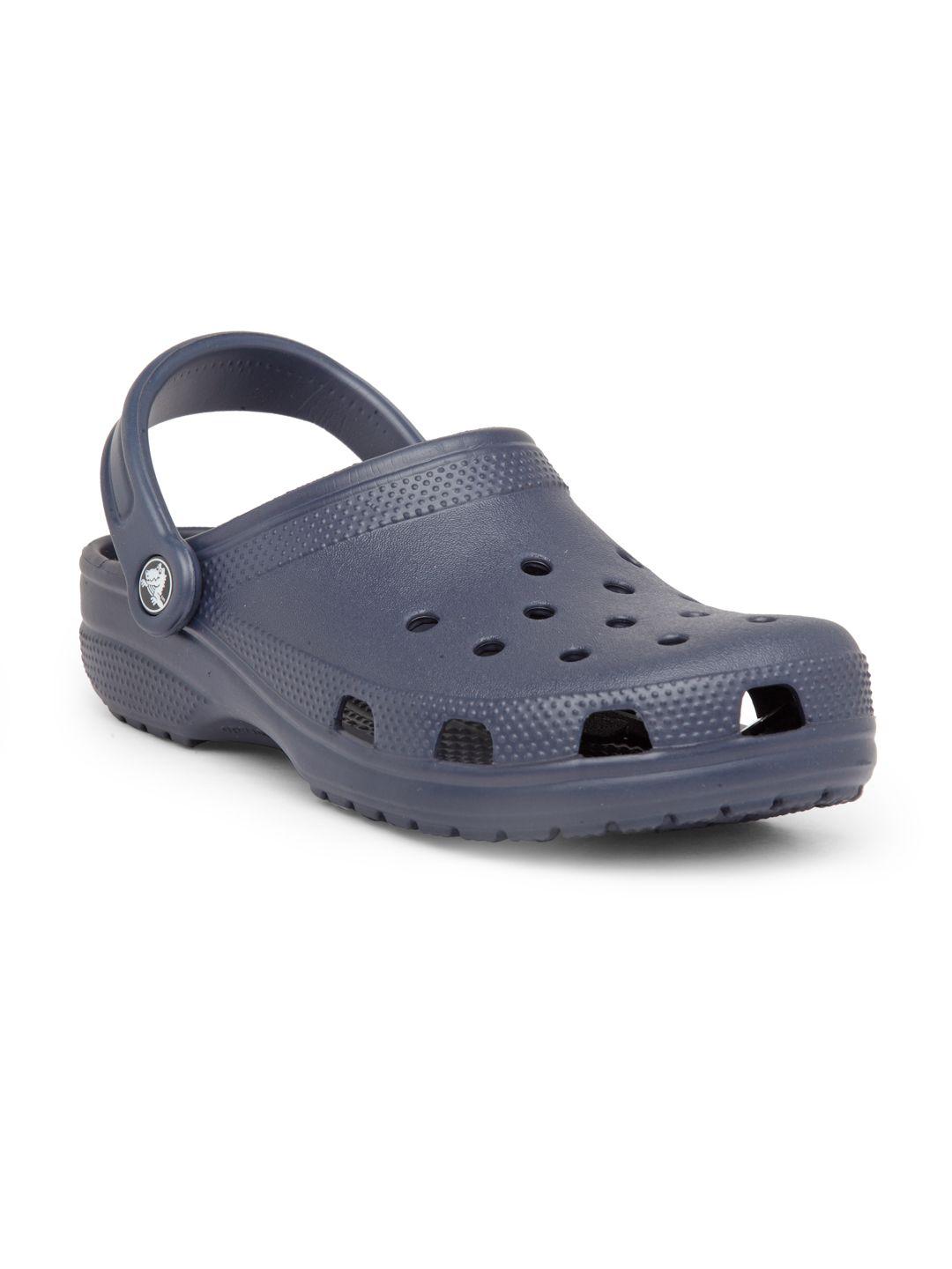 crocs classic  women blue clogs