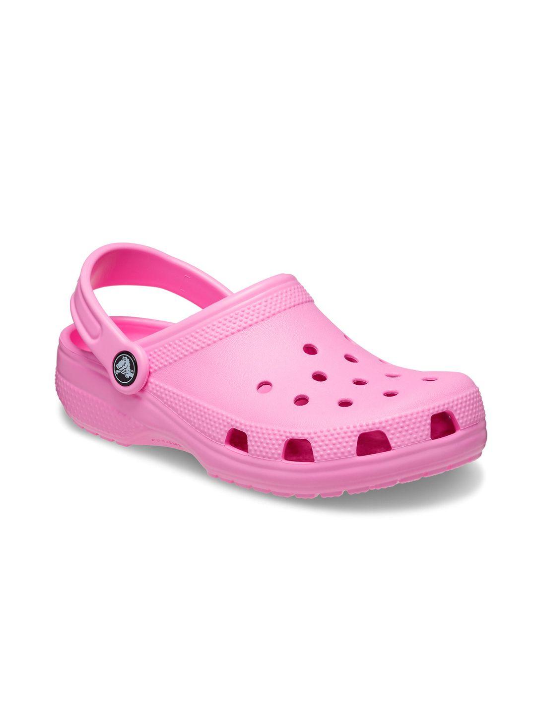 crocs kids pink classic k tpk croslite clogs