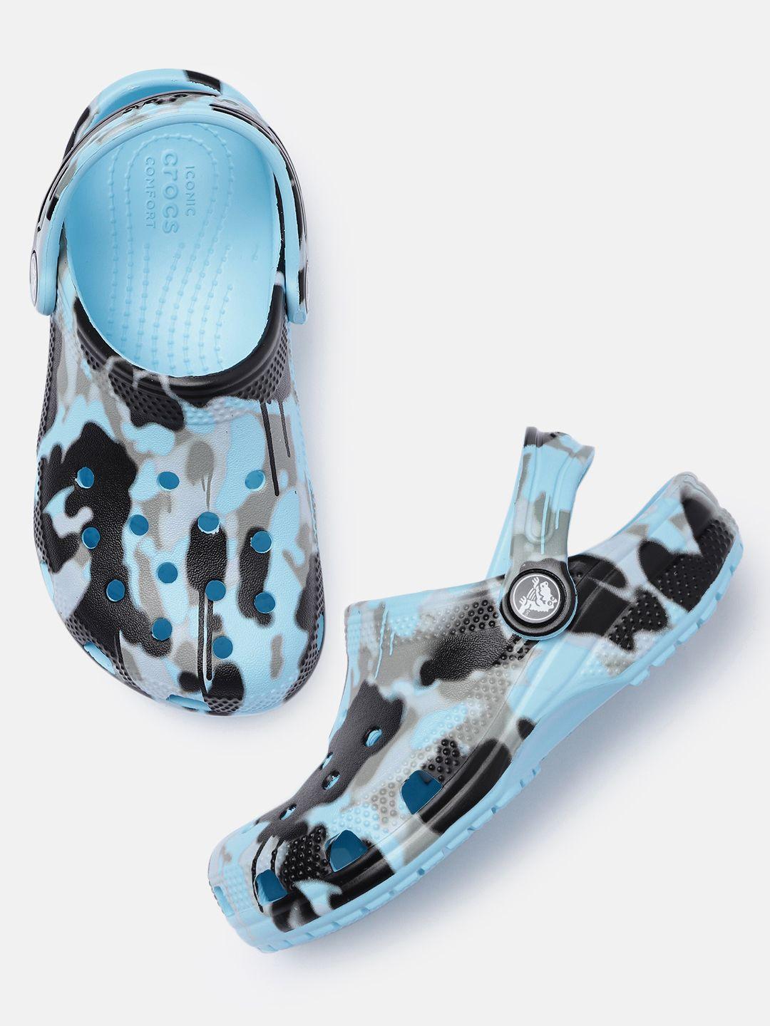 crocs kids printed clogs