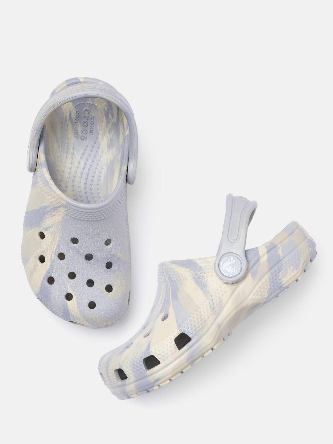 crocs kids printed croslite clogs