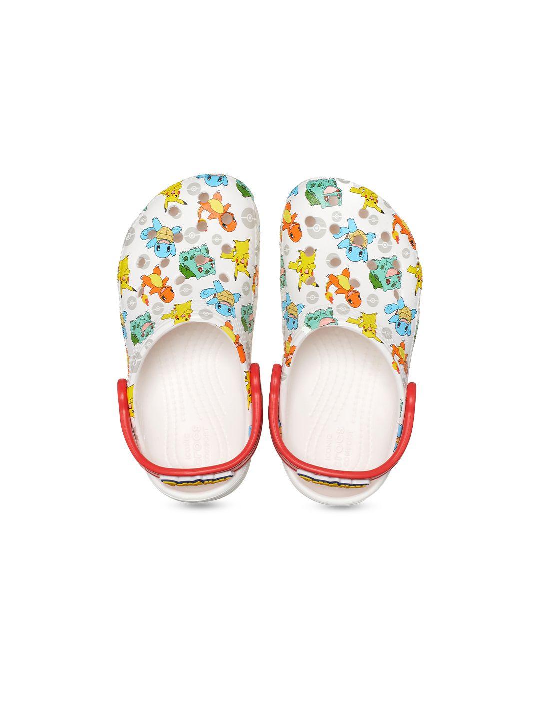 crocs kids printed croslite clogs