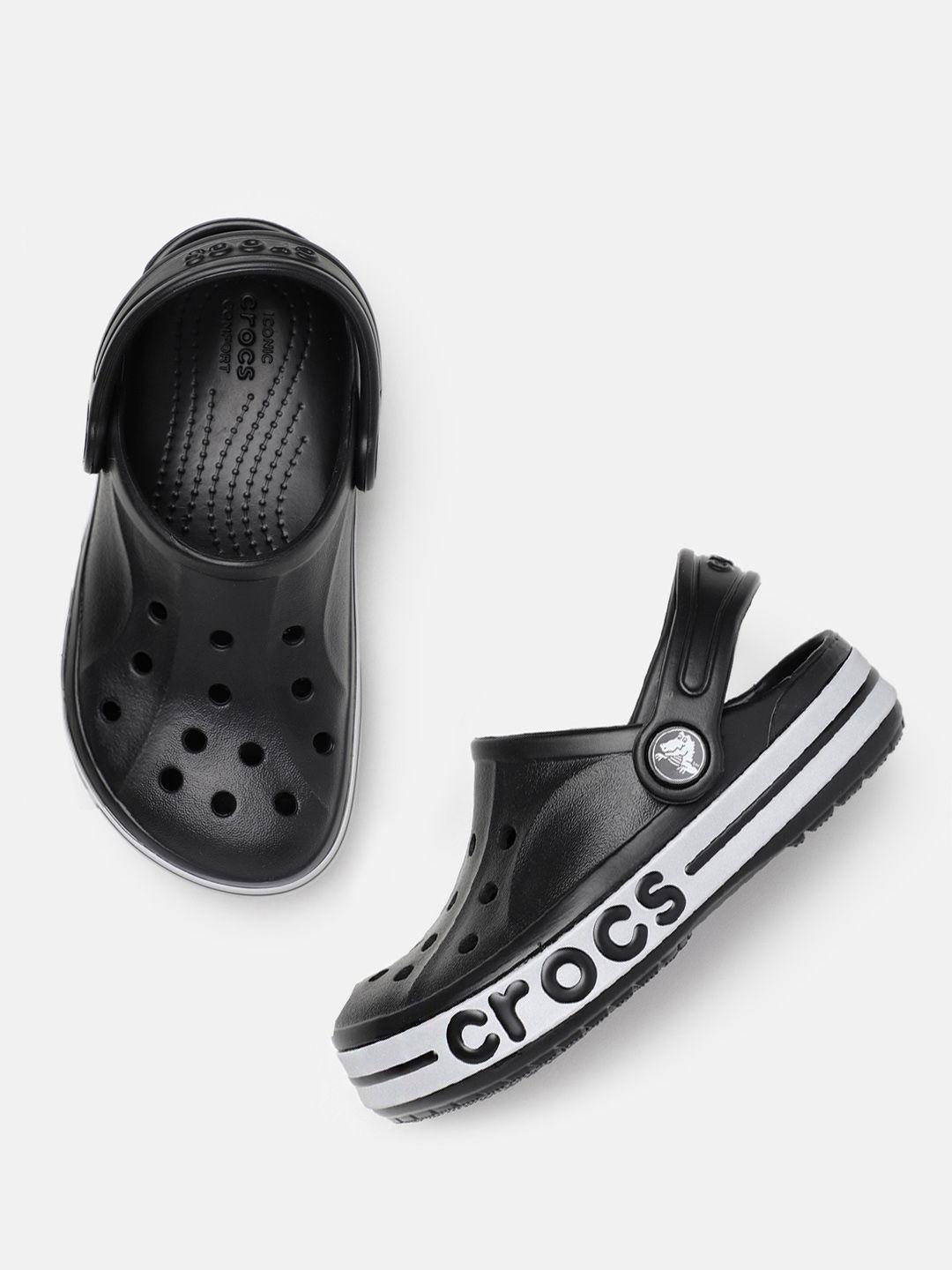 crocs kids reflective band clogs