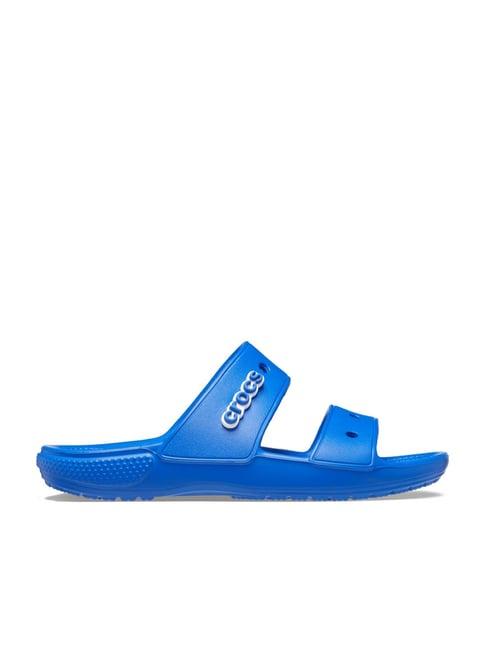 crocs men's classic blue casual sandals