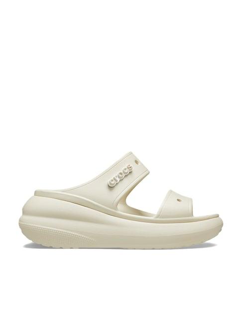 crocs men's classic off white casual sandals