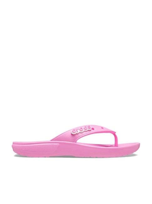 crocs men's classic taffy pink flip flops