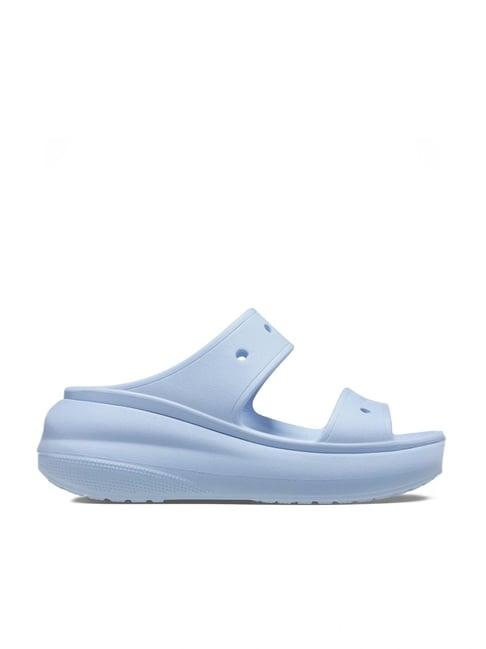 crocs men's crush blue calcite casual sandals