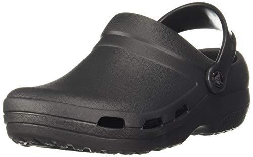 crocs men's specialist black clogs-9 uk (43.5 eu) (205619-001)