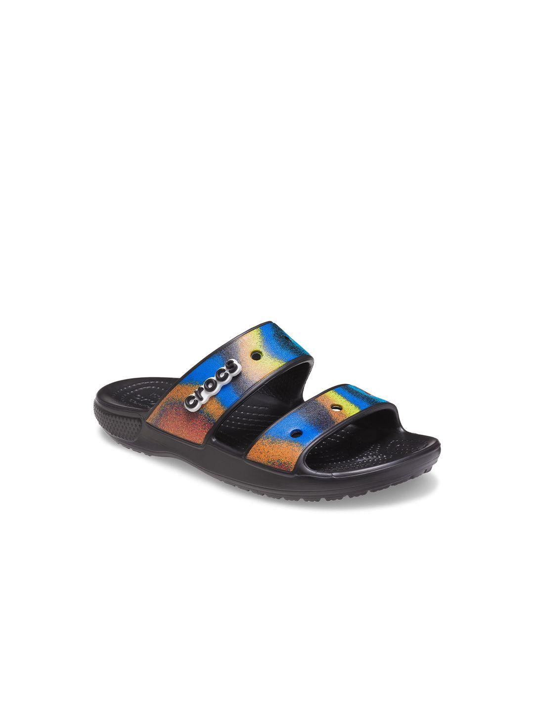crocs printed croslite comfort sandals