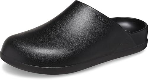 crocs unisex adult croslite dylan clog (black,9 uk)