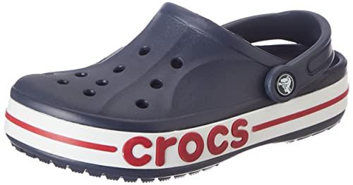 crocs unisex adult navy/pepper bayaband clog 205089-4cc m10w12