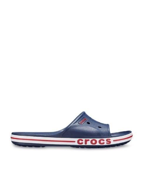 crocs unisex bayaband navy casual sandals