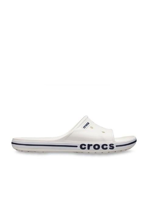 crocs unisex bayaband white casual sandals