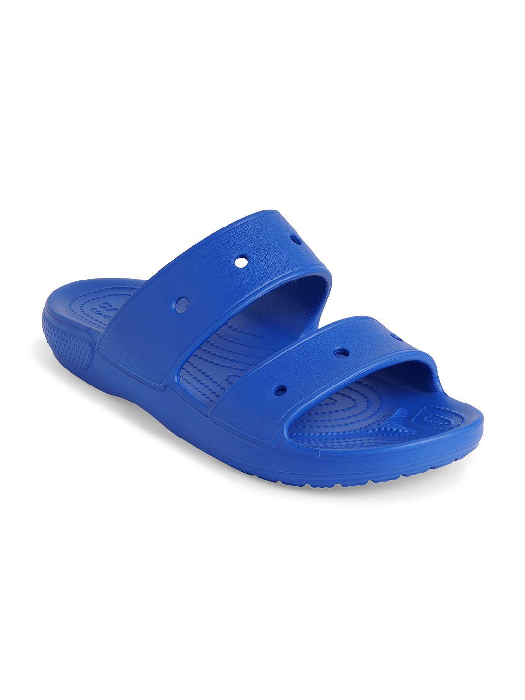 crocs unisex blue comfort sandals