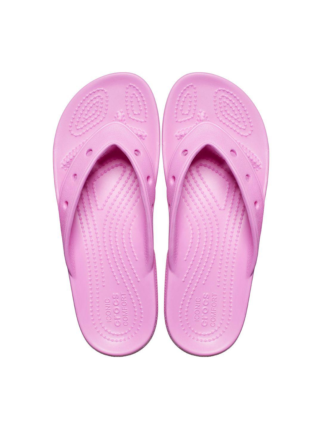 crocs unisex croslite thong flip-flops