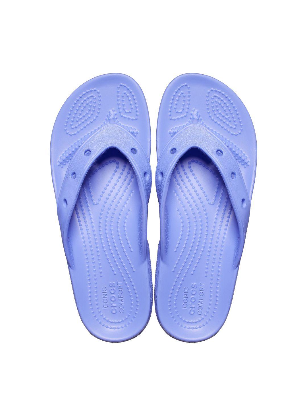 crocs unisex croslite thong flip-flops