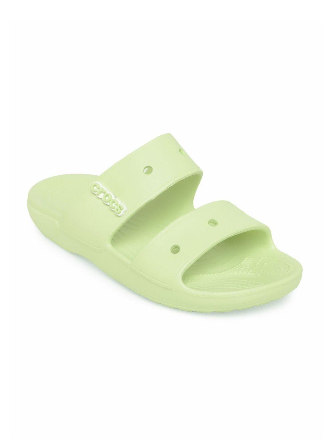 crocs unisex green comfort sandals