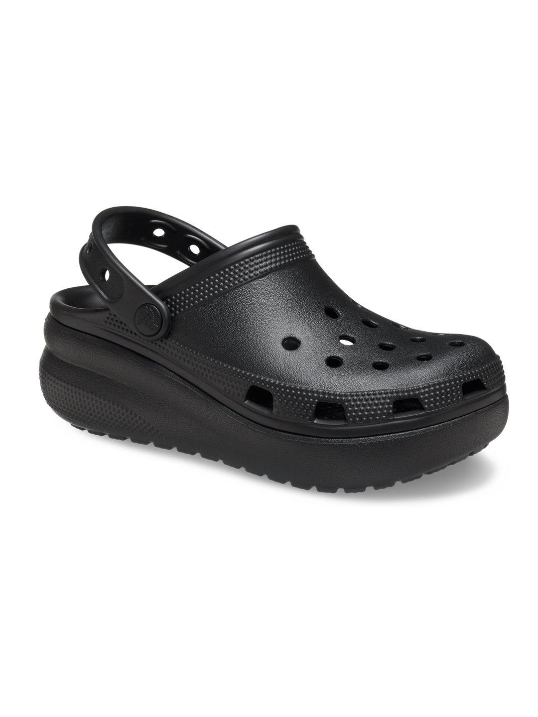 crocs unisex kids black clogs sandals