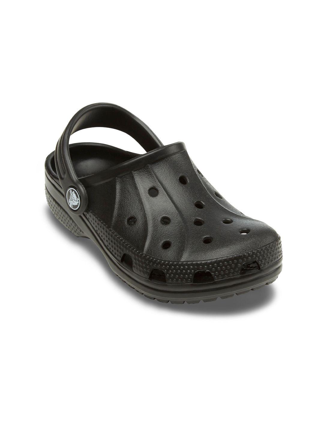 crocs unisex kids black croslite clogs