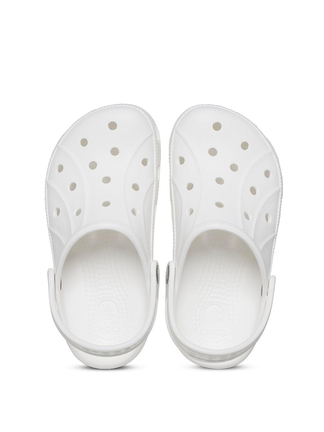 crocs unisex kids white croslite clogs