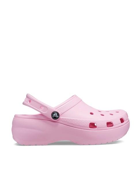 crocs women's classic flamingo back strap clogs