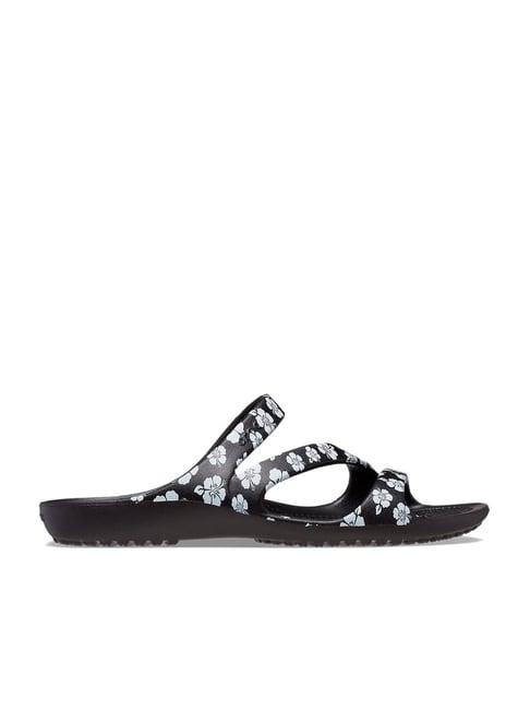 crocs women's kadee black casual sandals